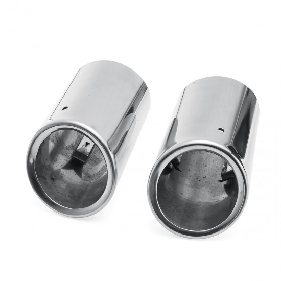 2PCS Stainless Steel Exhaust Pipe Muffler Tail Tip Pipe For Jaguar XE R Sport 2PCS Stainless Steel Exhaust Pipe Muffler Tail Tip Pipe For Jaguar XE R Sport