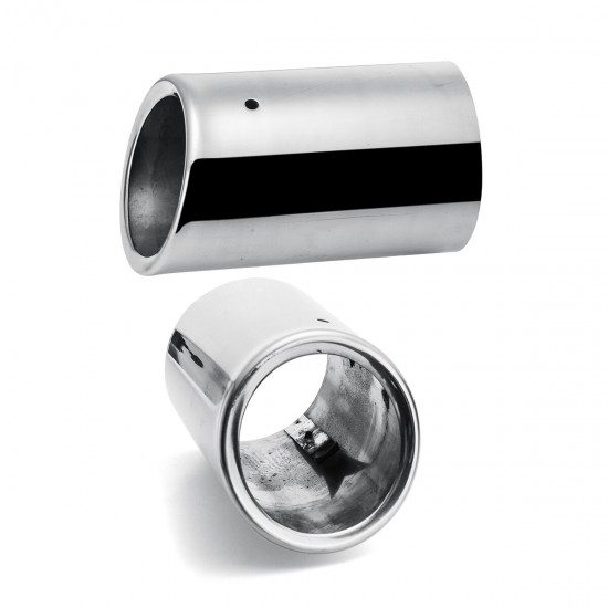 2PCS Stainless Steel Exhaust Pipe Muffler Tail Tip Pipe For Jaguar XE R Sport 2PCS Stainless Steel Exhaust Pipe Muffler Tail Tip Pipe For Jaguar XE R Sport