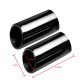 2Pc Titanium Black Exhaust Muffler Tail Pipe Tip For BMW E90 E92 325i 328i 06-10