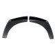 2Pcs 30x4 Inch Universal Fit Car Front Rear Bumper Protector Lip Splitters Winglets Canards 2Pcs 30x4 Inch Universal Fit Car Front Rear Bumper Protector Lip Splitters Winglets Canards