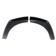 2Pcs 30x4 Inch Universal Fit Car Front Rear Bumper Protector Lip Splitters Winglets Canards