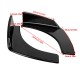 2Pcs Black Car Front Deflector Spoiler Splitter Diffuser Bumper Protector Canard Lip New 2Pcs Black Car Front Deflector Spoiler Splitter Diffuser Bumper Protector Canard Lip New