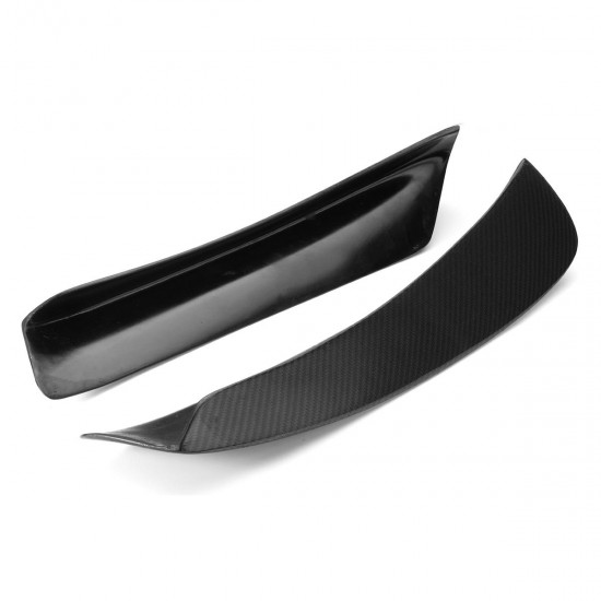 2Pcs Car Carbon Fiber Board Front Splitter Bumper Lip Spoiler for BMW E46 M3 99-06 2001