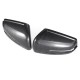 2Pcs Car Carbon Fiber Rearview Mirror Cover Caps for Mercedes W204 X204 W212 W221 C300 C218