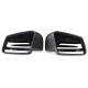 2Pcs Car Carbon Fiber Rearview Mirror Cover Caps for Mercedes W204 X204 W212 W221 C300 C218