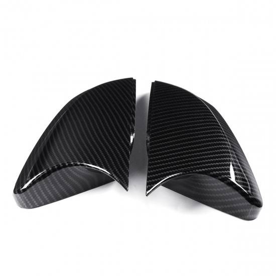 2Pcs Car Carbon Fiber Style Rear View Side Mirror Trim Cover Caps For Honda Civic 2016-18 2Pcs Car Carbon Fiber Style Rear View Side Mirror Trim Cover Caps For Honda Civic 2016-18