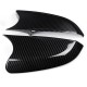 2Pcs Car Carbon Fiber Style Rear View Side Mirror Trim Cover Caps For Honda Civic 2016-18 2Pcs Car Carbon Fiber Style Rear View Side Mirror Trim Cover Caps For Honda Civic 2016-18
