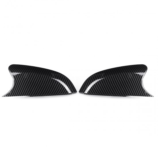 2Pcs Car Carbon Fiber Style Rear View Side Mirror Trim Cover Caps For Honda Civic 2016-18 2Pcs Car Carbon Fiber Style Rear View Side Mirror Trim Cover Caps For Honda Civic 2016-18