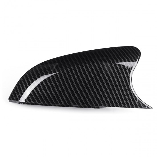 2Pcs Car Carbon Fiber Style Rear View Side Mirror Trim Cover Caps For Honda Civic 2016-18 2Pcs Car Carbon Fiber Style Rear View Side Mirror Trim Cover Caps For Honda Civic 2016-18