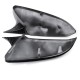 2Pcs Car Carbon Fiber Style Rear View Side Mirror Trim Cover Caps For Honda Civic 2016-18 2Pcs Car Carbon Fiber Style Rear View Side Mirror Trim Cover Caps For Honda Civic 2016-18