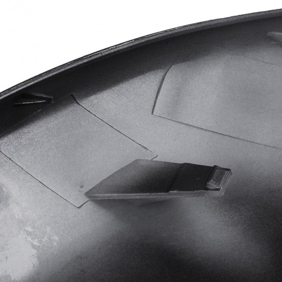 2Pcs Car Carbon Fiber Style Rear View Side Mirror Trim Cover Caps For Honda Civic 2016-18