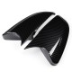 2Pcs Car Carbon Fiber Style Rear View Side Mirror Trim Cover Caps For Honda Civic 2016-18 2Pcs Car Carbon Fiber Style Rear View Side Mirror Trim Cover Caps For Honda Civic 2016-18