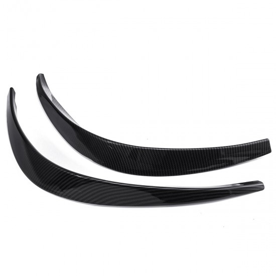 2Pcs Car Front Bumper Splitter Spoiler Fog Light Canard For Mercedes Benz A Class W177