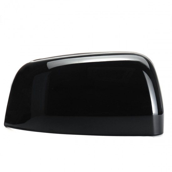 2Pcs Car Glossy Black ABS Side Mirror Cover Caps For Jeep Grand Cherokee 2011-2019