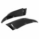 2Pcs Car Real Carbon Fiber Front Bumper Splitter Lip Left & Right For BMW E90 E92 E93 M3 2007-2013