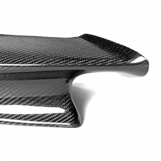 2Pcs Car Real Carbon Fiber Front Bumper Splitter Lip Left & Right For BMW E90 E92 E93 M3 2007-2013