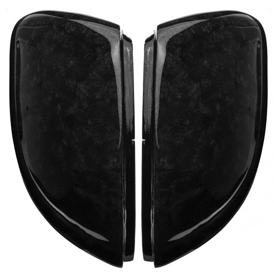 2Pcs Car Real Carbon Fiber Wing Mirror Cover For VW Golf 6 GTI R20 MK6 2008-2012