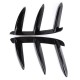 2Pcs Car Rear Bumper Protector Splitter Canard Refitting For Mercedes Benz W176 A200 A250 A260 A45 AMG 2Pcs Car Rear Bumper Protector Splitter Canard Refitting For Mercedes Benz W176 A200 A250 A260 A45 AMG