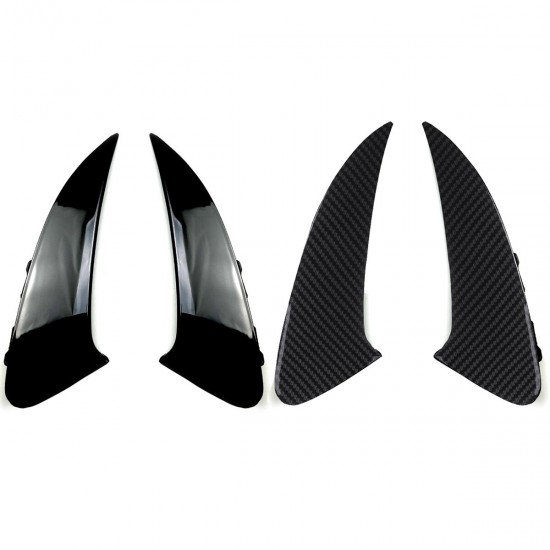 2Pcs Car Rear Bumper Spoiler Side Wing Canard For Mercedes CLA Class Sport C118 CLA200 CLA220 CLA250 CLA45 AMG 2020+