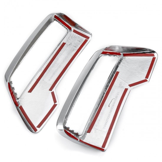 2Pcs Car Rear Exhaust Muffler End Pipe Cover For Peugeot 3008 5008 Allure 2017-2019 2Pcs Car Rear Exhaust Muffler End Pipe Cover For Peugeot 3008 5008 Allure 2017-2019