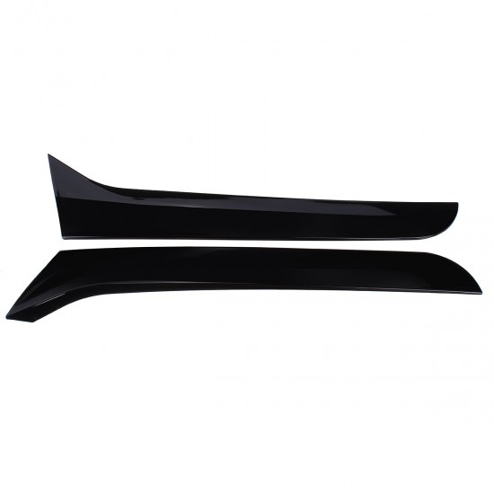 2Pcs Car Rear Side Window Canard Spoiler Air Splitter For VW Sharan 2011+