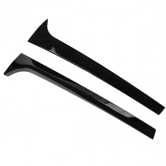 2Pcs Car Rear Window Canard Spoiler Air Splitter For Skoda Octavia Estate 2014-2019 2Pcs Car Rear Window Canard Spoiler Air Splitter For Skoda Octavia Estate 2014-2019