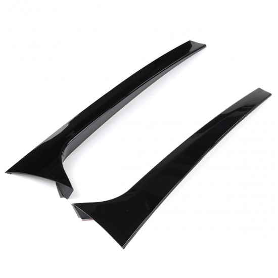 2Pcs Car Rear Window Canard Spoiler Air Splitter For Skoda Octavia Estate 2014-2019