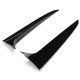2Pcs Car Rear Window Side Spoiler Air Splitter For BMW X3 F25 2011-2017 2Pcs Car Rear Window Side Spoiler Air Splitter For BMW X3 F25 2011-2017