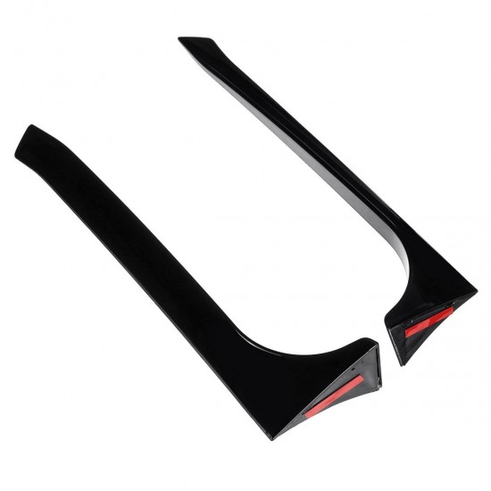 2Pcs Car Rear Window Side Spoiler Wing Canard Canards Splitter For VW Golf 6 MK6 GTI/GTR/GTD 08-13 2Pcs Car Rear Window Side Spoiler Wing Canard Canards Splitter For VW Golf 6 MK6 GTI/GTR/GTD 08-13