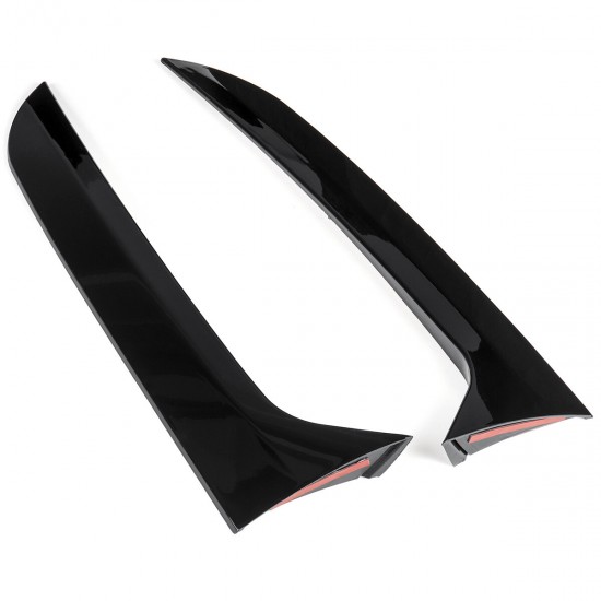 2Pcs Car Rear Window Side Spoiler Wing Canard Canards Splitter For VW Tiguan MK1 2007-2016 2Pcs Car Rear Window Side Spoiler Wing Canard Canards Splitter For VW Tiguan MK1 2007-2016