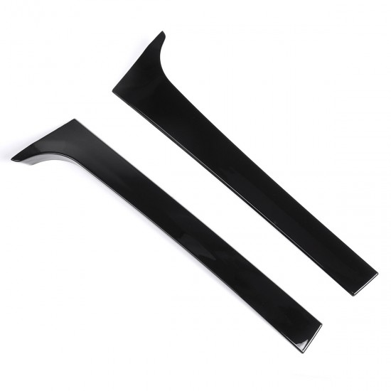 2Pcs Car Rear Window Side Spoiler Wing Canards Splitter Glossy Black Fits For VW Teramont Atlas 2017-2019 2Pcs Car Rear Window Side Spoiler Wing Canards Splitter Glossy Black Fits For VW Teramont Atlas 2017-2019