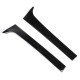 2Pcs Car Rear Window Side Spoiler Wing Canards Splitter Glossy Black Fits For VW Teramont Atlas 2017-2019 2Pcs Car Rear Window Side Spoiler Wing Canards Splitter Glossy Black Fits For VW Teramont Atlas 2017-2019