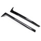 2Pcs Car Rear Window Side Spoiler Wing Glossy Canard Canards Splitter For VW Polo MK5 2011-2017 2Pcs Car Rear Window Side Spoiler Wing Glossy Canard Canards Splitter For VW Polo MK5 2011-2017