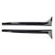 2Pcs Car Rear Window Side Spoiler Wing Glossy Canard Canards Splitter For VW Polo MK5 2011-2017 2Pcs Car Rear Window Side Spoiler Wing Glossy Canard Canards Splitter For VW Polo MK5 2011-2017