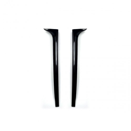 2Pcs Car Rear Window Side Spoiler Wing Glossy Canard Canards Splitter For VW Polo MK5 2011-2017 2Pcs Car Rear Window Side Spoiler Wing Glossy Canard Canards Splitter For VW Polo MK5 2011-2017