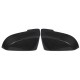 2Pcs Carbon Fiber Side Wing Rear View Mirror Covers Caps For BMW F10 F11 2014-2017