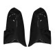 2Pcs Gloss Black Car Rear View Mirror Cover Cap For BMW F20 F21 F22 F30 F32 F36 X1 F87 M3