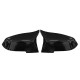 2Pcs Gloss Black Car Rear View Mirror Cover Cap For BMW F20 F21 F22 F30 F32 F36 X1 F87 M3