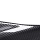 2pcs 35cm Carbon Fiber Universal Car Side Skirt Rear Bumper Lip Splitter Winglet Aprons Mudguards