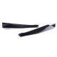 2pcs 48cm Carbon Fiber Universal Anti-Scratch Car Rear Bumper Lip Wrap Angle Splitters Mudguards 2pcs 48cm Carbon Fiber Universal Anti-Scratch Car Rear Bumper Lip Wrap Angle Splitters Mudguards