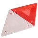 2pcs Triangular Side Red Reflectors For Car Truck Van Trailers Caravans Lorry Bus 2pcs Triangular Side Red Reflectors For Car Truck Van Trailers Caravans Lorry Bus