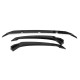 3 PCS Gloss Black Front Bumper Spoiler Lip Cover For Hyundai Elantra 2017-2018 3 PCS Gloss Black Front Bumper Spoiler Lip Cover For Hyundai Elantra 2017-2018