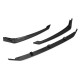 3 PCS Gloss Black Front Bumper Spoiler Lip Cover For Hyundai Elantra 2017-2018 3 PCS Gloss Black Front Bumper Spoiler Lip Cover For Hyundai Elantra 2017-2018