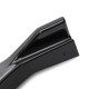 3 PCS Gloss Black Front Bumper Spoiler Lip Cover For Hyundai Elantra 2017-2018 3 PCS Gloss Black Front Bumper Spoiler Lip Cover For Hyundai Elantra 2017-2018