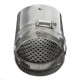 35-65mm Stainless Exhaust Muffler Pipe Silencer Tip Modification Universal for Car SUV 35-65mm Stainless Exhaust Muffler Pipe Silencer Tip Modification Universal for Car SUV