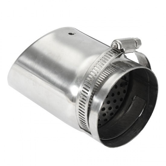 35-65mm Stainless Exhaust Muffler Pipe Silencer Tip Modification Universal for Car SUV 35-65mm Stainless Exhaust Muffler Pipe Silencer Tip Modification Universal for Car SUV