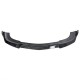 3PCS Carbon Fiber Color Front Bumper Lip Spoiler Cover Trim For Mercedes-Benz W204 2008-2014