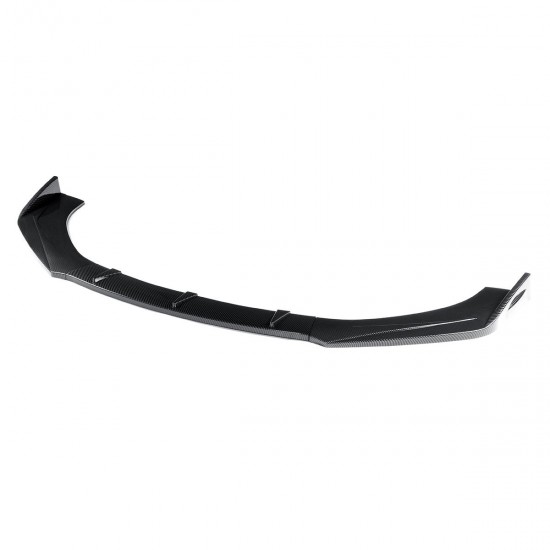 3PCS Carbon Fiber Style Front Bumper Spoiler Lip Cover Trim Protector For Tesla Model 3 X S 3PCS Carbon Fiber Style Front Bumper Spoiler Lip Cover Trim Protector For Tesla Model 3 X S
