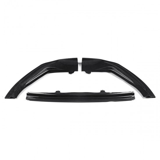 3PCS Front Bumper Lip Splitter For Lexus 2014-2016 IS250 IS350 IS200T F-SPORT STYLE JDM Strip 3PCS Front Bumper Lip Splitter For Lexus 2014-2016 IS250 IS350 IS200T F-SPORT STYLE JDM Strip