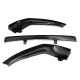 3PCS Front Bumper Lip Splitter For Lexus 2014-2016 IS250 IS350 IS200T F-SPORT STYLE JDM Strip 3PCS Front Bumper Lip Splitter For Lexus 2014-2016 IS250 IS350 IS200T F-SPORT STYLE JDM Strip